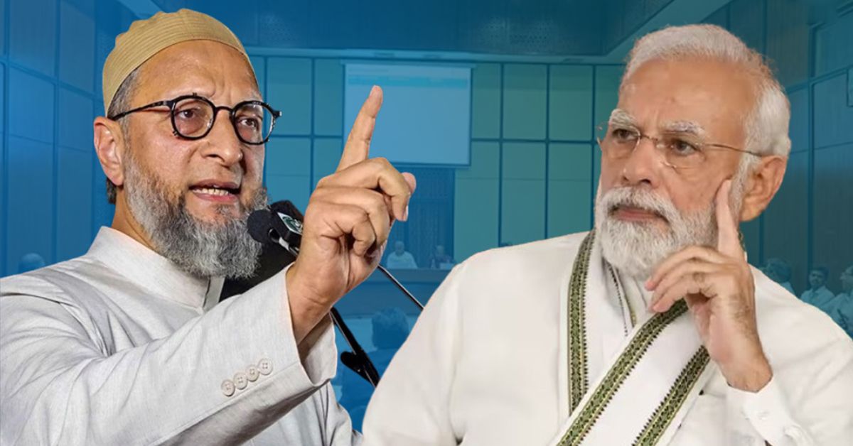 ओवैसी की मोदी सरकार पर तीखी आलोचना: वक्फ कानून और असहिष्णुता को लेकर उठाए सवाल