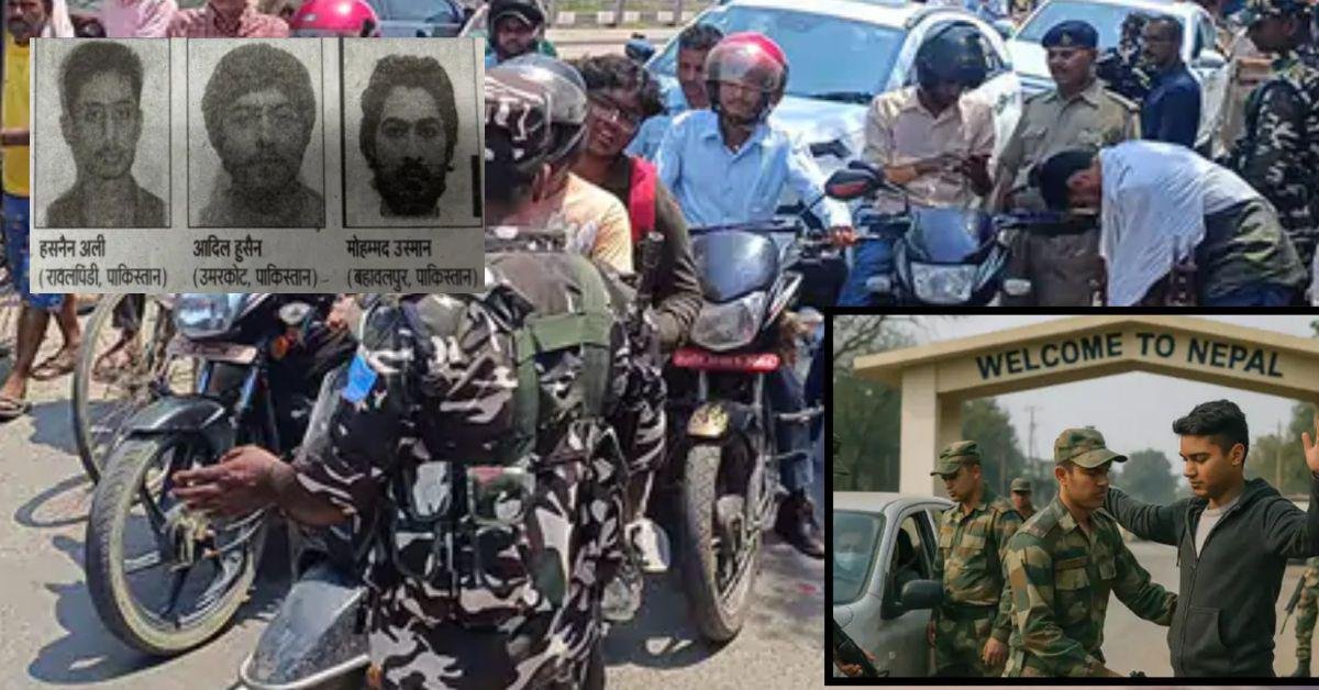  नेपाल बॉर्डर से बिहार में 3 पाकिस्तानी आतंकी घुसे, अलर्ट जारी
