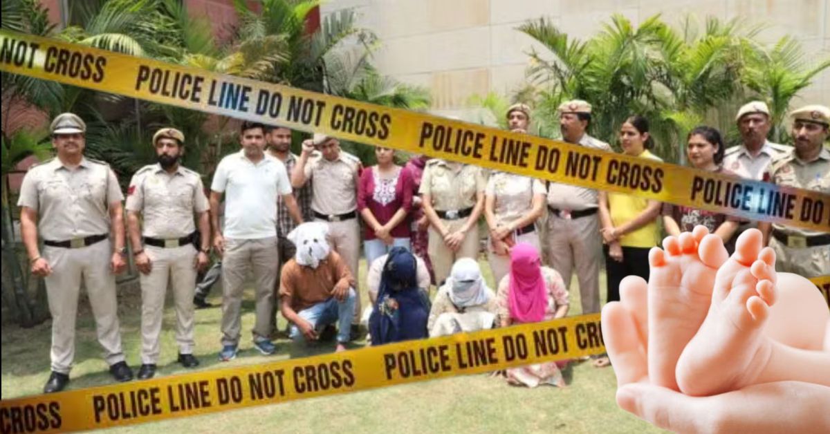 दिल्ली में नवजात तस्करी का बड़ा खुलासा, 8 लाख में खरीदा गया 25 दिन का बच्चा बरामद