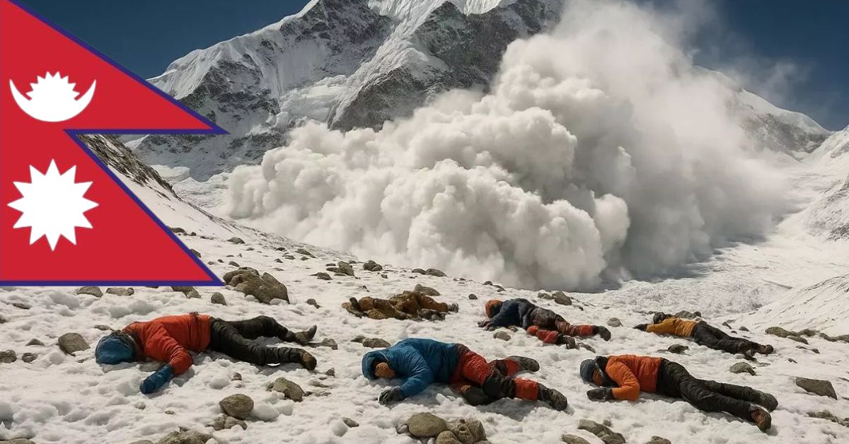 नेपाल हिमस्खलन: 7 विदेशी पर्वतारोहियों की मौत, 4 घायल और 4 लापता