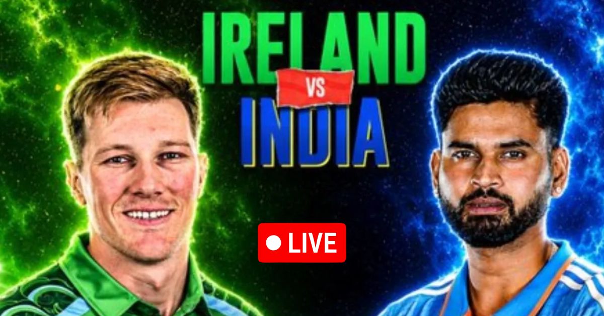 जियोस्टार पर नहीं आएगा IND vs IRE मैच, जानें कहां देखें लाइव