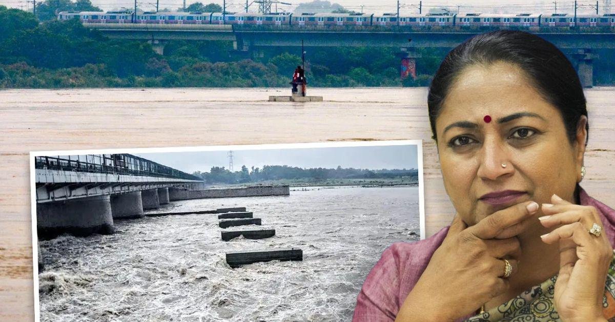 Delhi में Yamuna का जलस्तर बढ़ा, बाढ़ का खतरा गहराया 