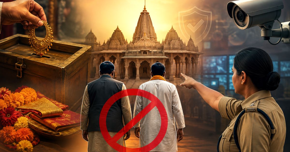 राम मंदिर में बड़ा बदलाव, दो कर्मचारियों को हटाया गया; महिला अधिकारी की शिकायत के बाद एक्शन