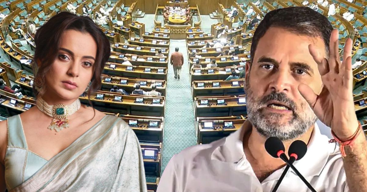 कंगना रनौत का राहुल गांधी पर तीखा हमला, बयान पर सियासी घमासान तेज   