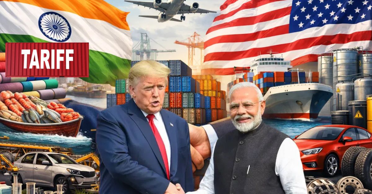  भारत-अमेरिका व्यापार समझौता: टैरिफ घटा 50% से 18%, कौन-कौन से सेक्टर को मिलेगा बड़े फायदे   