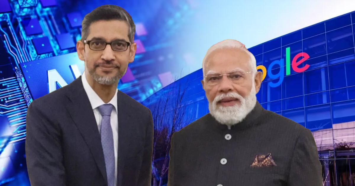 गूगल का भारत में 15 बिलियन डॉलर का AI निवेश: विशाखापत्तनम में मेगा AI हब और शिक्षा में नई पहल