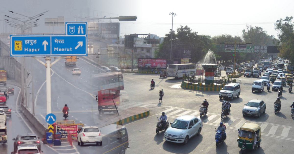 गाजियाबाद में जाम से बड़ी राहत: हापुड़ चुंगी से डासना तक सड़क होगी सिग्नल फ्री​