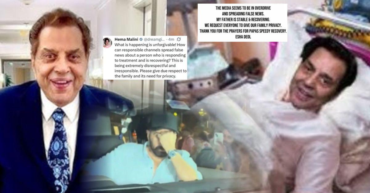 Dharmendra Health Update: ही-मैन की हालत नाजुक, परिवार ने जारी किया बयान