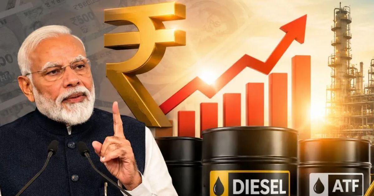कच्चे तेल की बढ़ती कीमतों के बीच सरकार का बड़ा फैसला, डीजल और ATF पर बढ़ाया विंडफॉल टैक्स