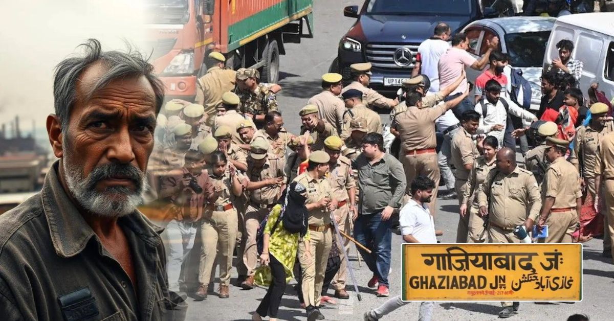 गाजियाबाद में बढ़ती महंगाई से श्रमिक परेशान, वेतन कम होने पर बढ़ी नाराजगी, पुलिस अलर्ट