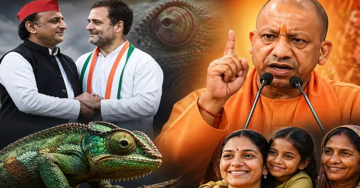 महिला आरक्षण पर यूपी विधानसभा के विशेष सत्र से पहले CM योगी का सपा-कांग्रेस पर तीखा हमला, बोले- गिरगिट की तरह रंग बदलते हैं