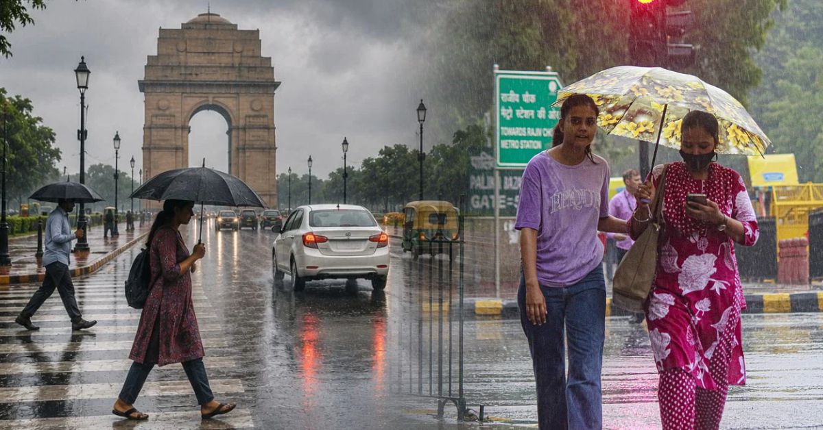 5 दिन की देरी से दिल्ली पहुंचा मानसून, बारिश से मिली राहत; अगले कुछ दिनों तक और बरसेंगे बादल