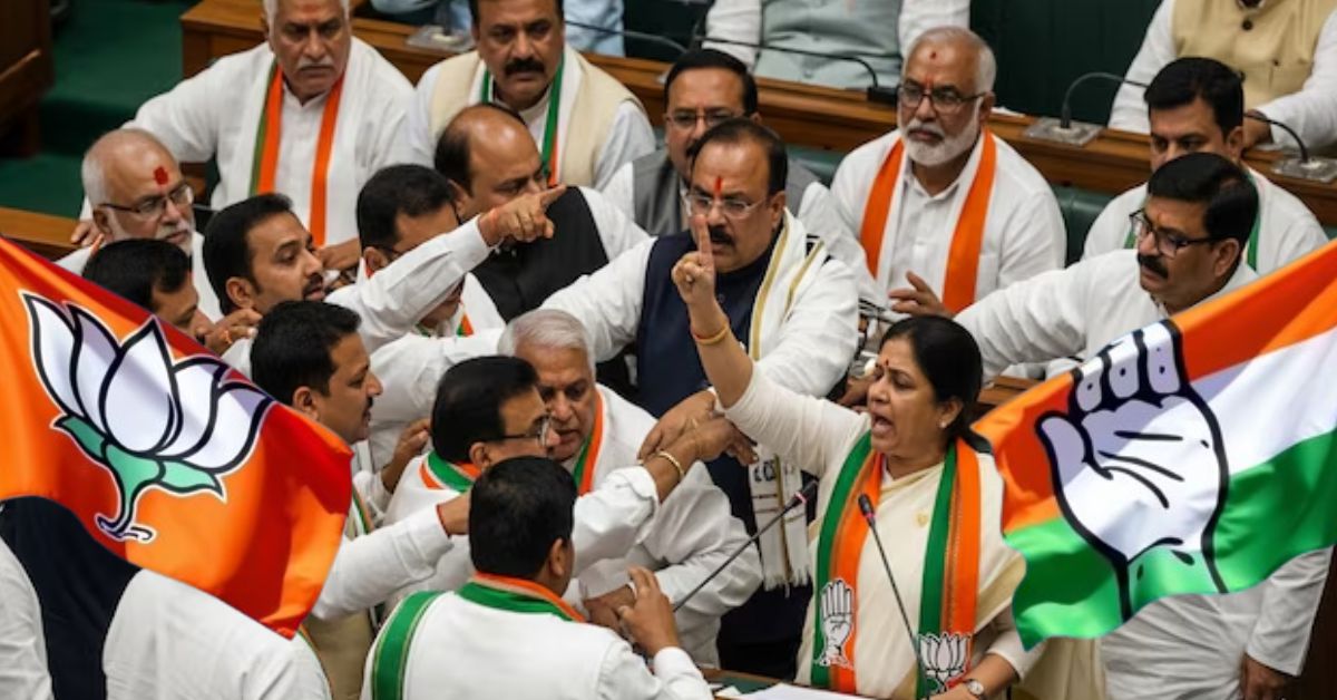 राजस्थान विधानसभा में गौ माता को &lsquo;राज्य माता&rsquo; बनाने पर घमासान, बीजेपी-कांग्रेस आमने-सामने