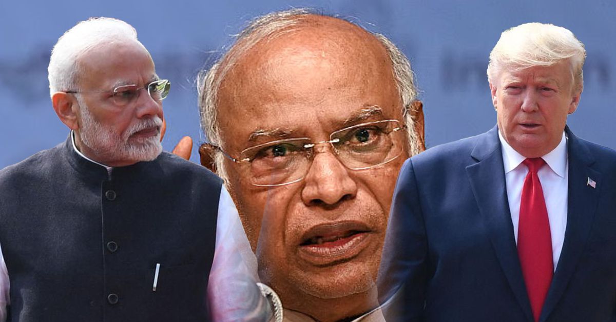 खरगे का मोदी सरकार पर बड़ा हमला: बोले– ट्रंप तानाशाह, भारत की विदेश नीति अमेरिकी दबाव में